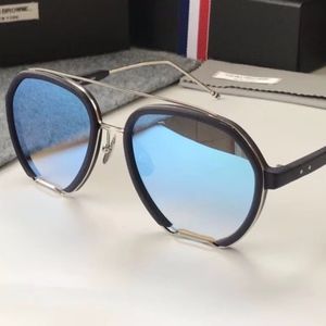 Thom Browne TBS-810 Gray Blue